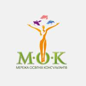 Logo MOK (napisane w języku ukraińskim "SIEĆ DORADCÓW EDUKACYJNYCH")