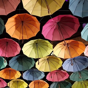 umbrellas